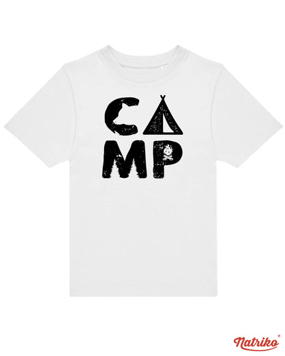 Dětské tričko s potiskem Camp
