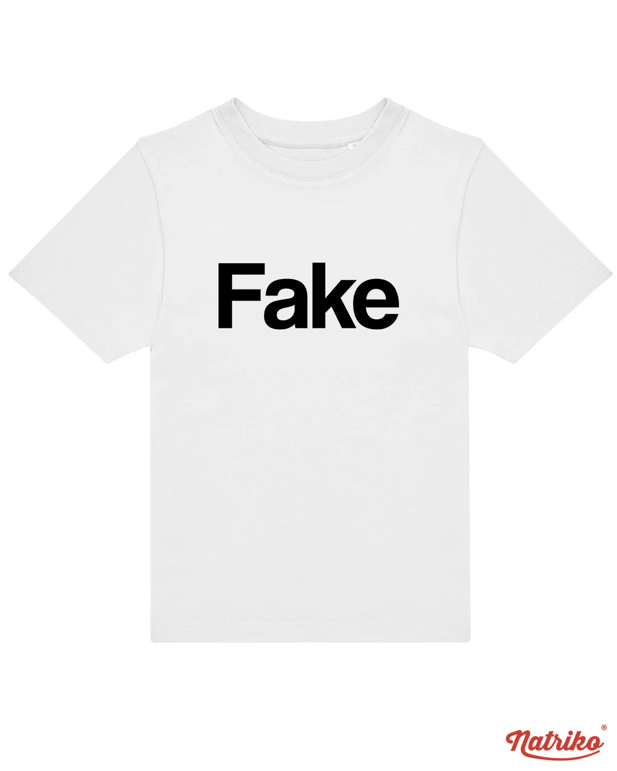 Dětské tričko s potiskem Fake