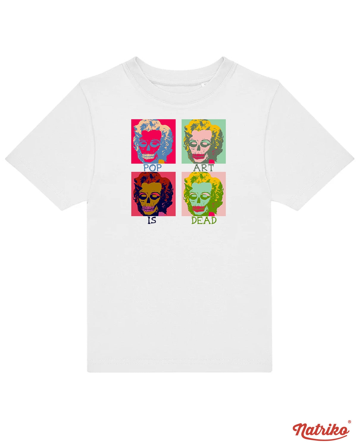 Dětské tričko s potiskem Pop art is dead