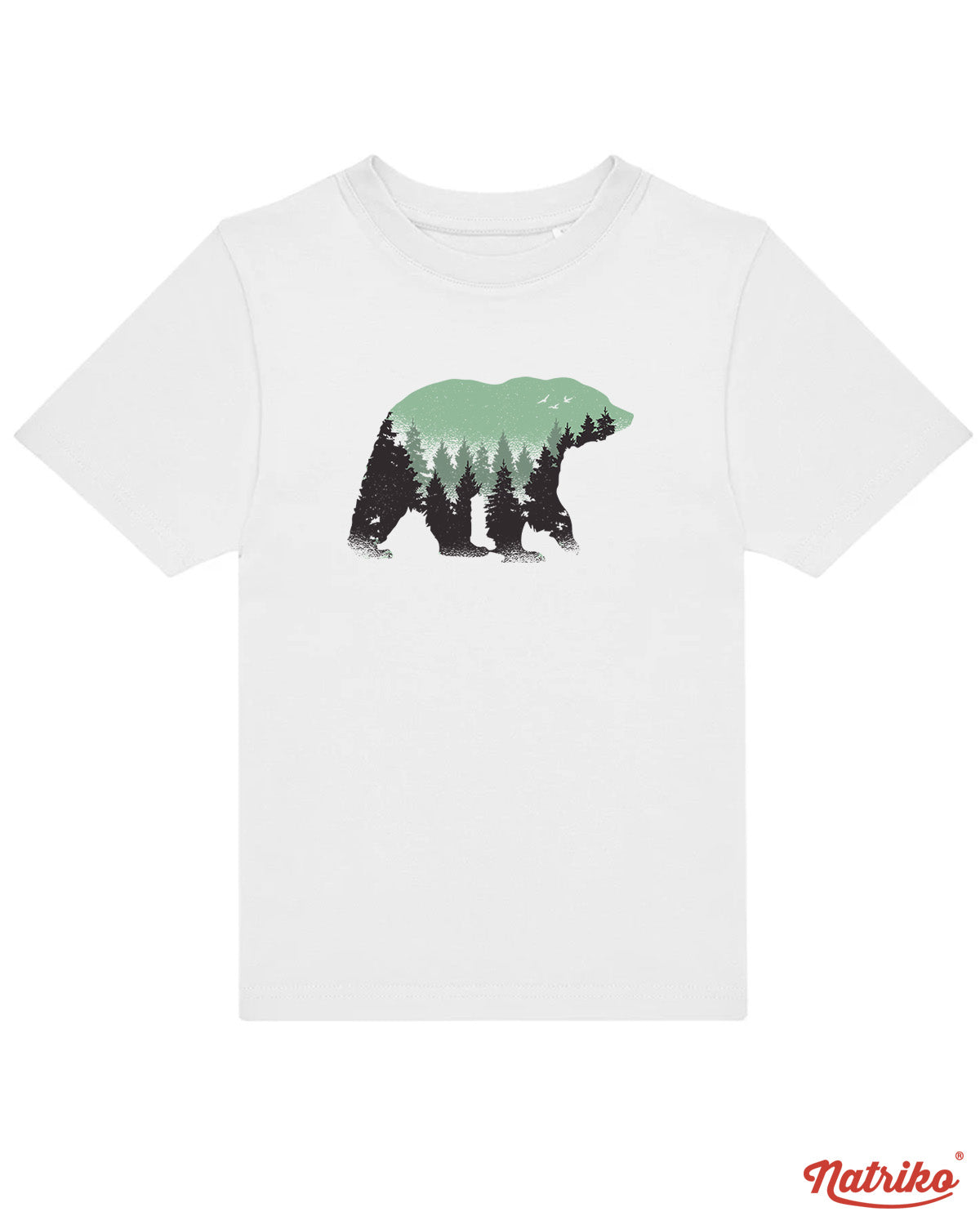 Dětské tričko s potiskem Wild bear