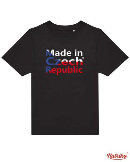 Dětské tričko s potiskem Made in Czech