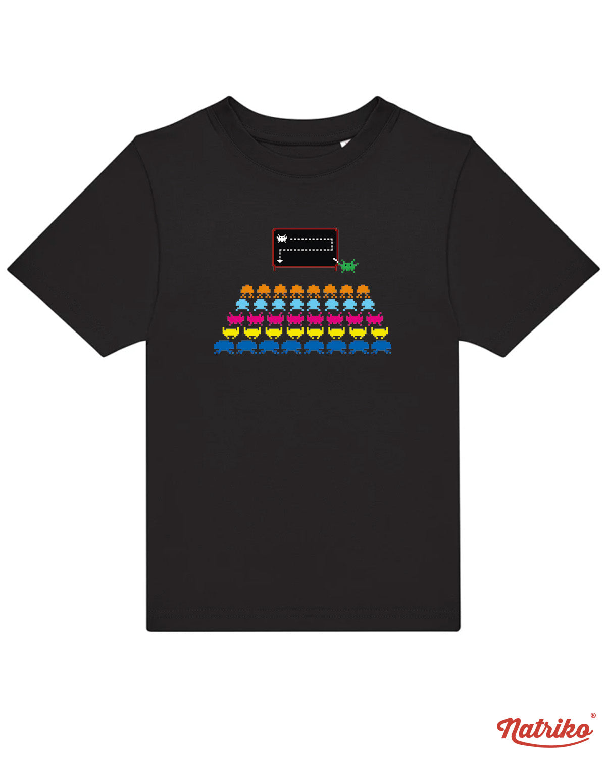 Dětské tričko s potiskem Space invaders