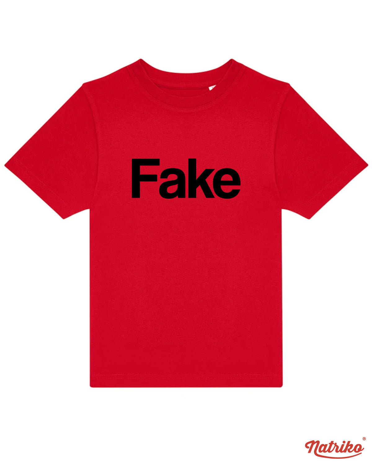 Dětské tričko s potiskem Fake