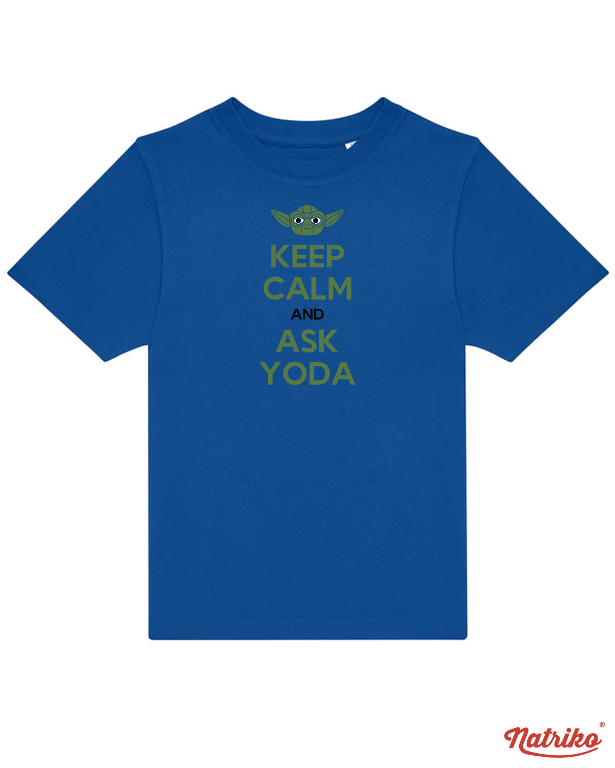 Dětské tričko s potiskem Ask Yoda