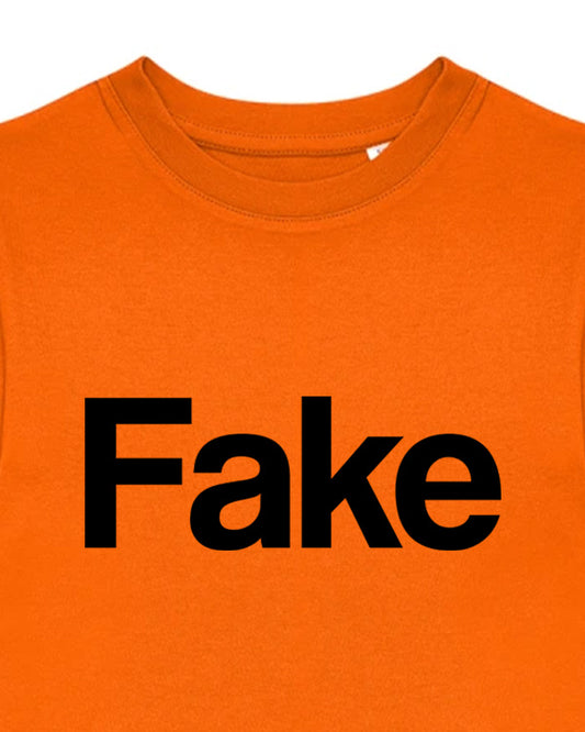 Dětské tričko s potiskem Fake