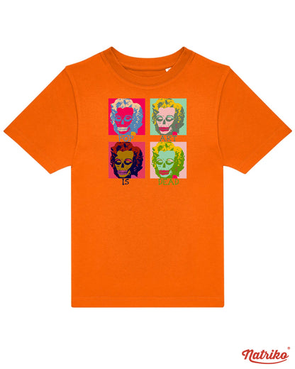 Dětské tričko s potiskem Pop art is dead