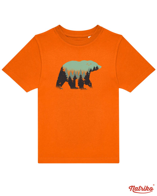 Dětské tričko s potiskem Wild bear