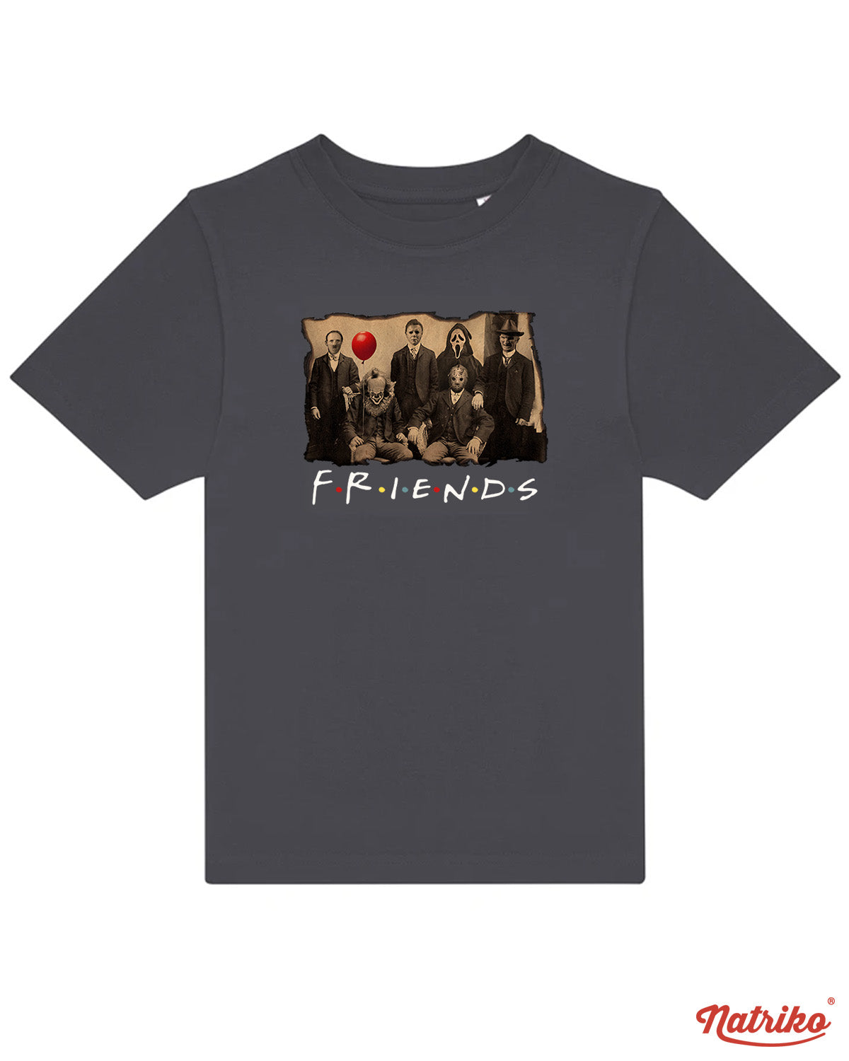 Dětské tričko s potiskem Horror friends