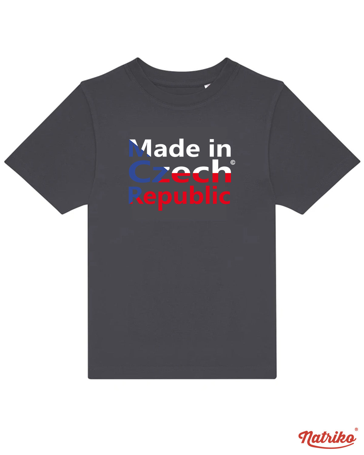 Dětské tričko s potiskem Made in Czech