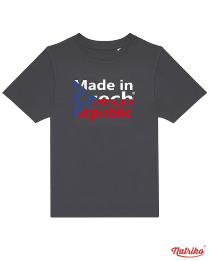 Dětské tričko s potiskem Made in Czech