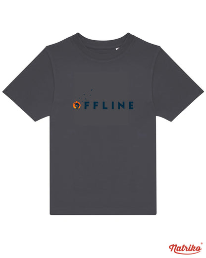Dětské tričko s potiskem Offline