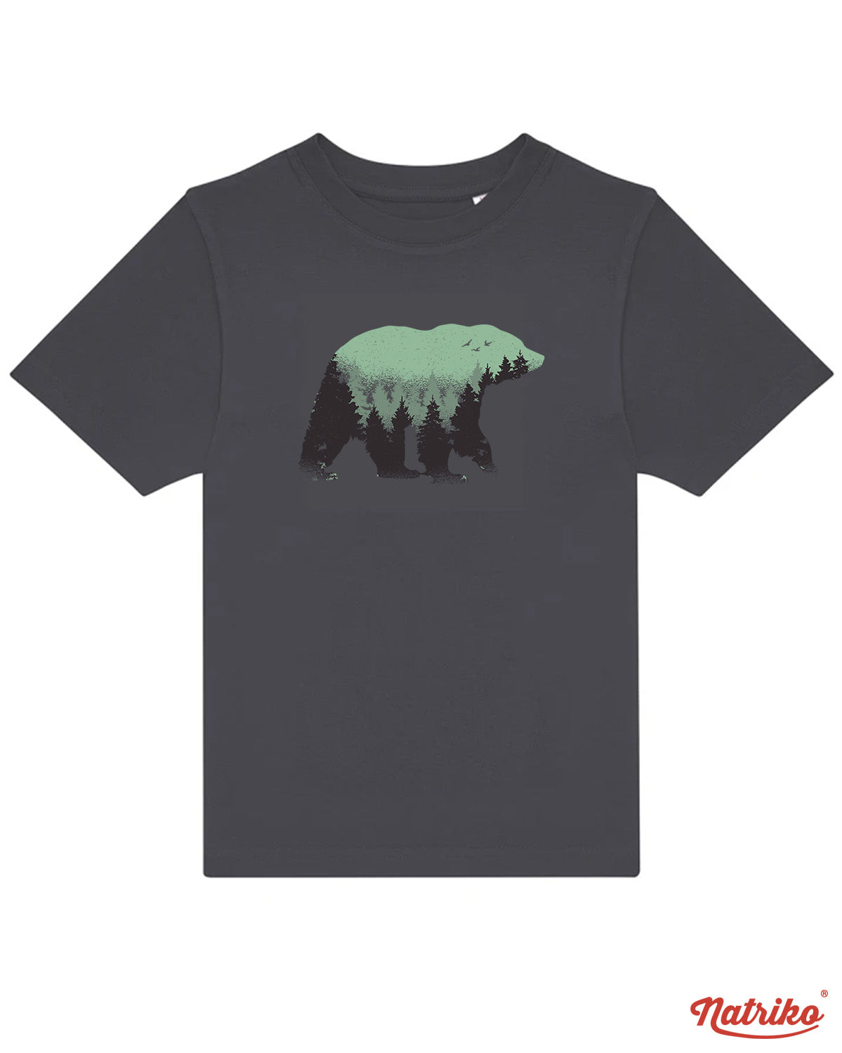 Dětské tričko s potiskem Wild bear