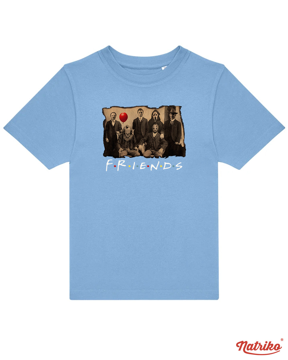 Dětské tričko s potiskem Horror friends