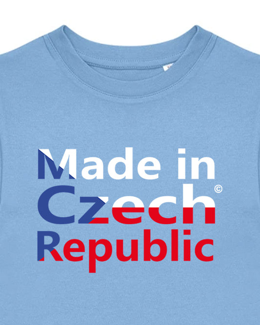 Dětské tričko s potiskem Made in Czech