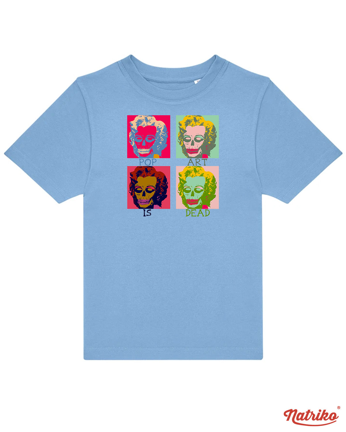 Dětské tričko s potiskem Pop art is dead
