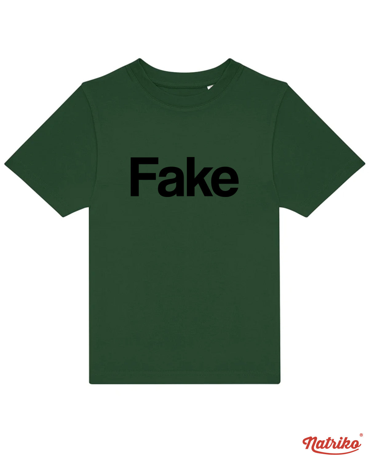 Dětské tričko s potiskem Fake