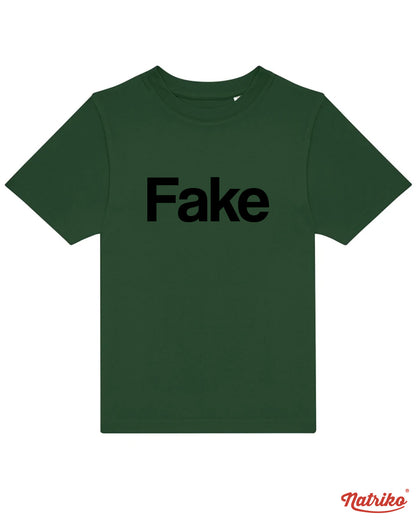 Dětské tričko s potiskem Fake