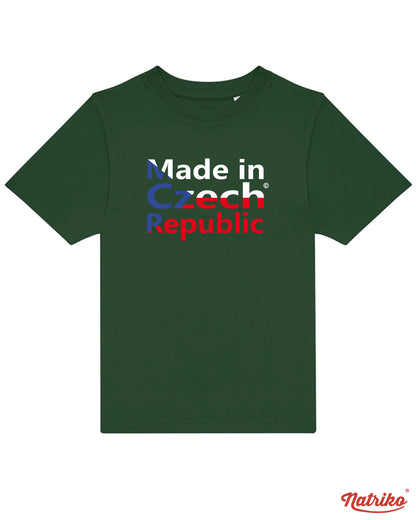 Dětské tričko s potiskem Made in Czech