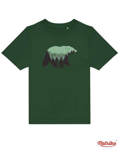 Dětské tričko s potiskem Wild bear
