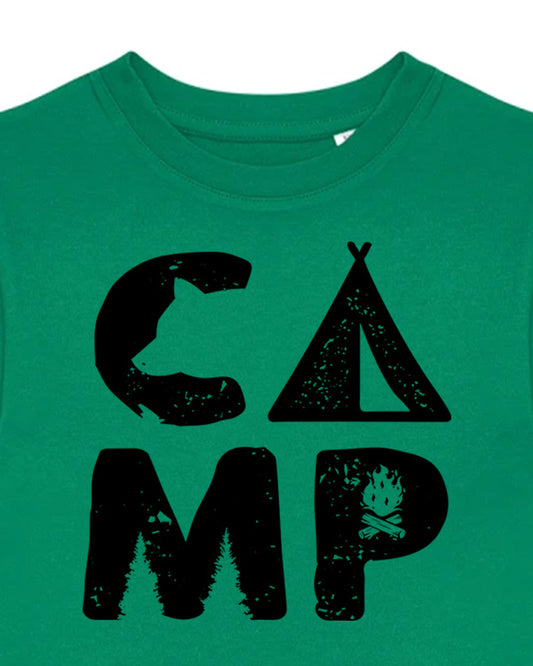 Dětské tričko s potiskem Camp