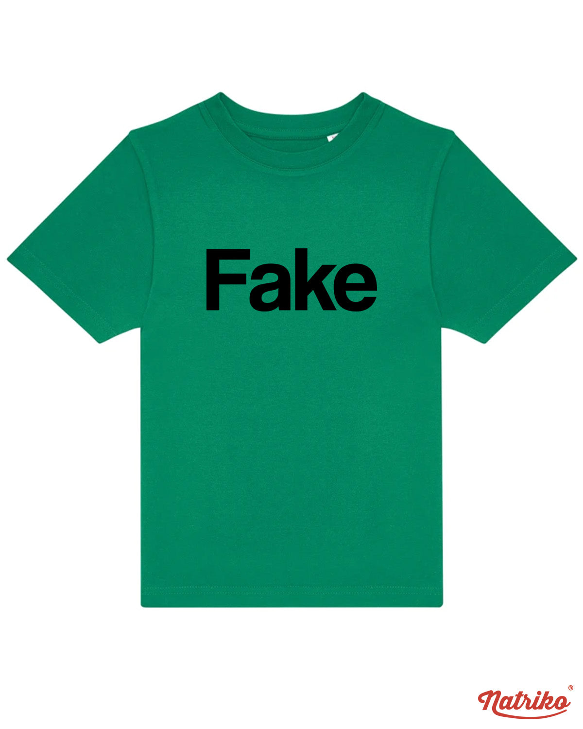 Dětské tričko s potiskem Fake