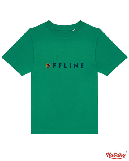 Dětské tričko s potiskem Offline