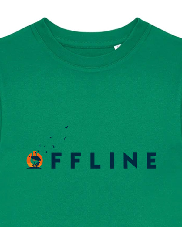 Dětské tričko s potiskem Offline