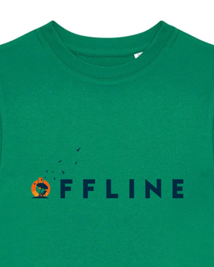 Dětské tričko s potiskem Offline