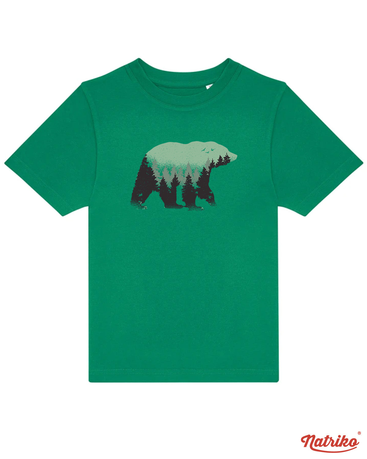 Dětské tričko s potiskem Wild bear