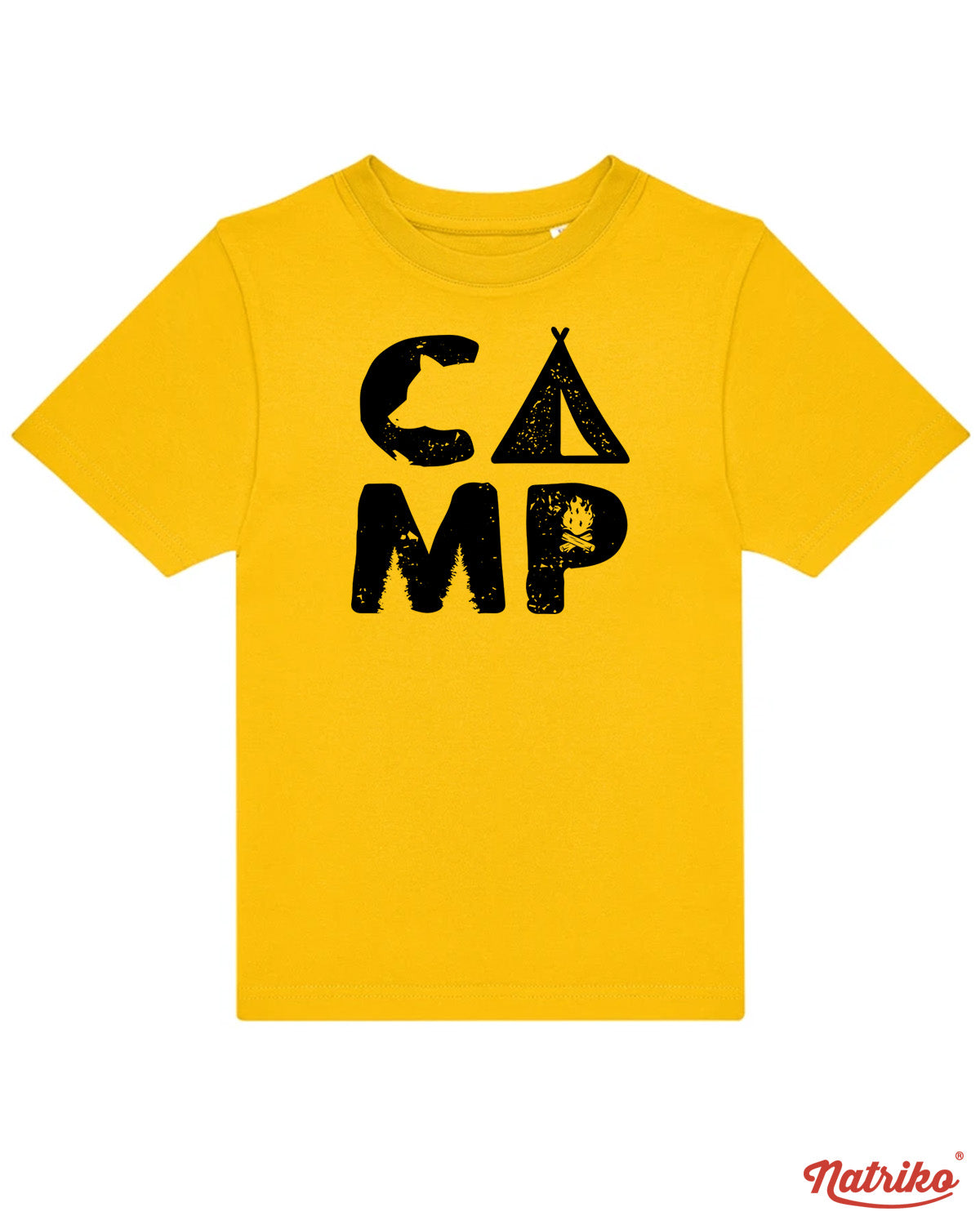 Dětské tričko s potiskem Camp