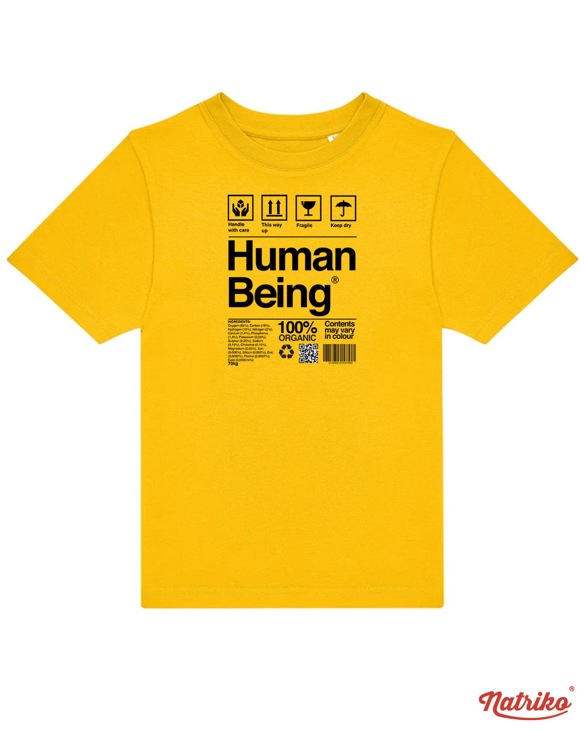Dětské tričko s potiskem Human Being