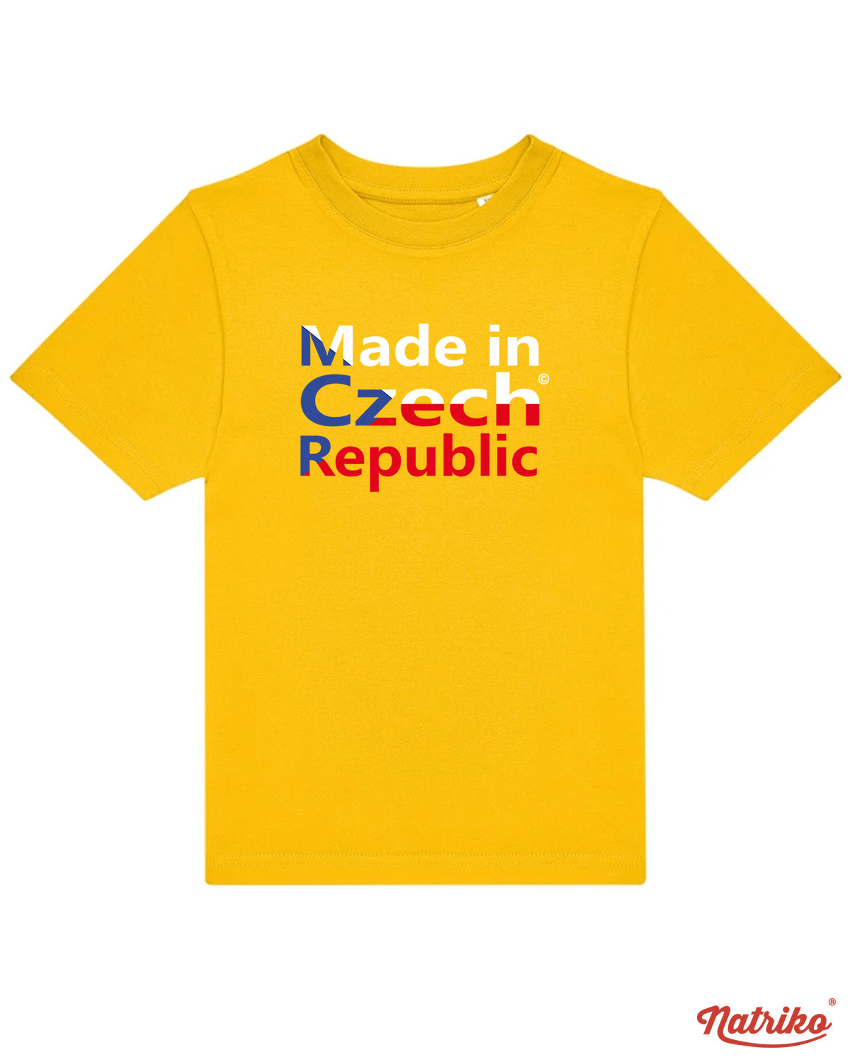 Dětské tričko s potiskem Made in Czech