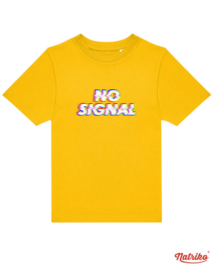 Dětské tričko s potiskem No signal