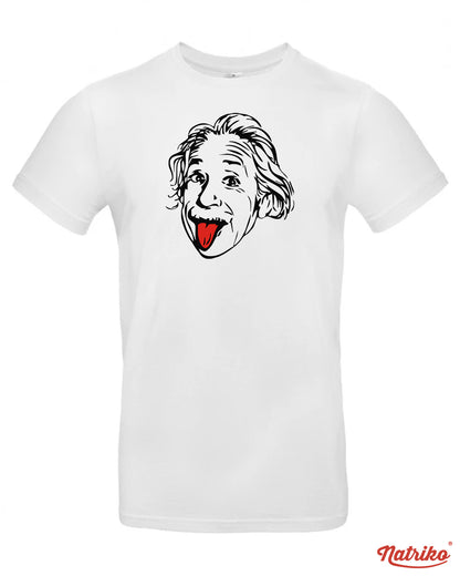 Pánské tričko s potiskem Einstein