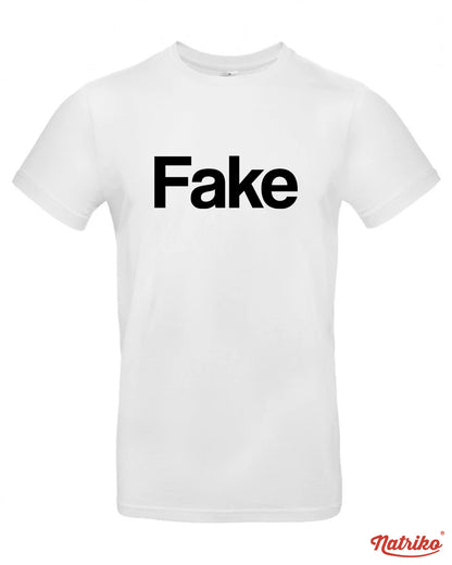 Pánské tričko s potiskem Fake