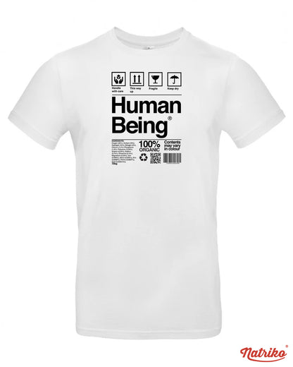 Pánské tričko s potiskem Human being