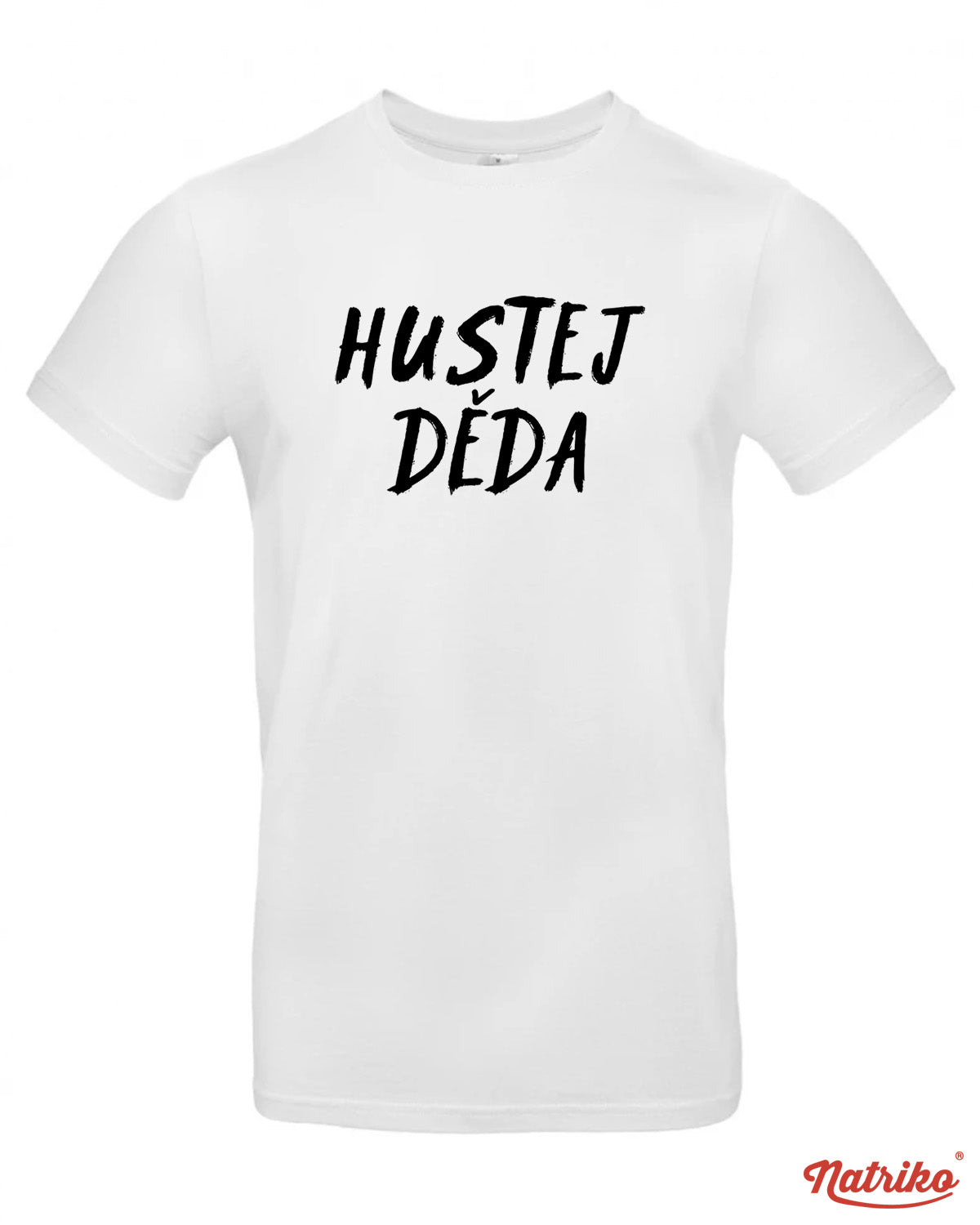 Pánské tričko s potiskem Hustej děda