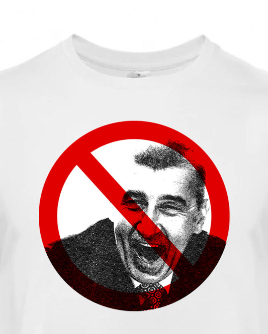 Pánské tričko s potiskem Ne Babiš