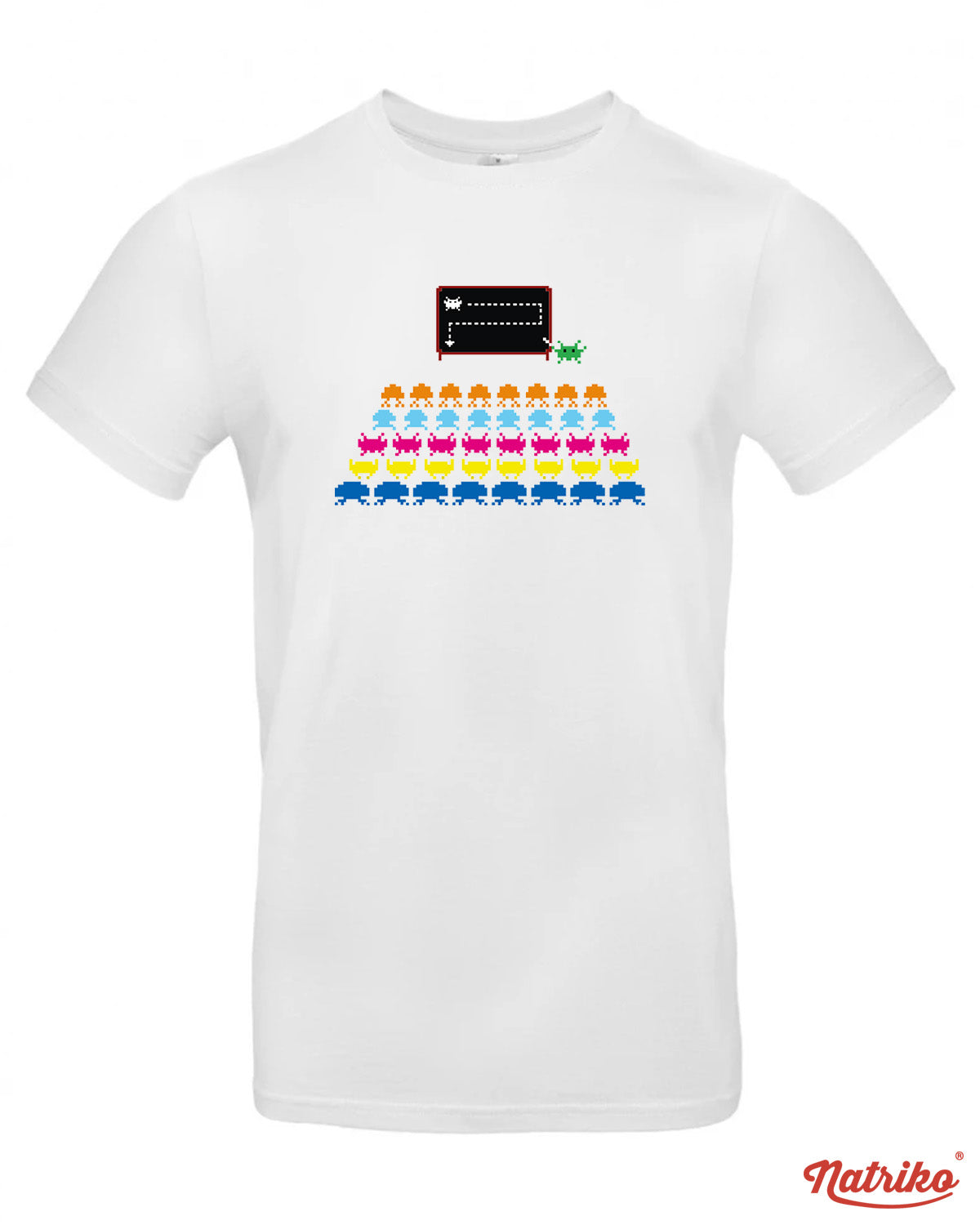 Pánské tričko s potiskem Space invaders