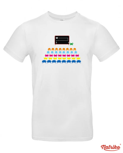 Pánské tričko s potiskem Space invaders