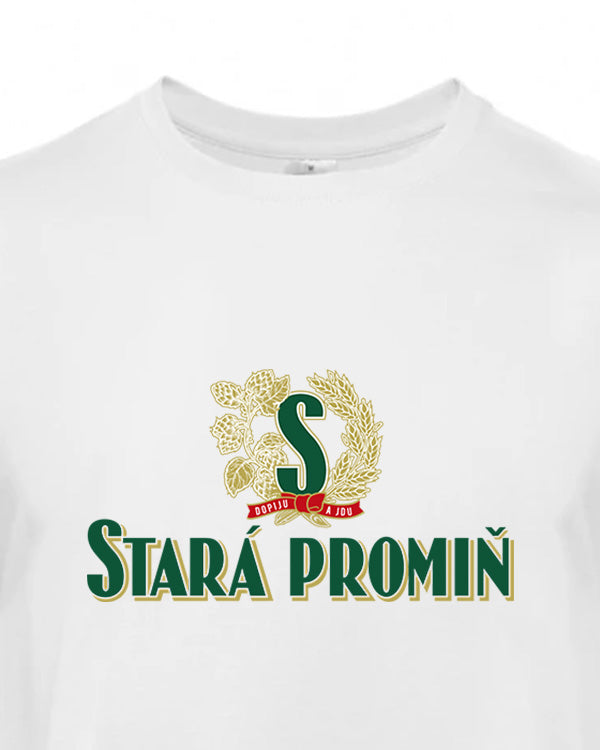Pánské tričko s potiskem Stará promiň