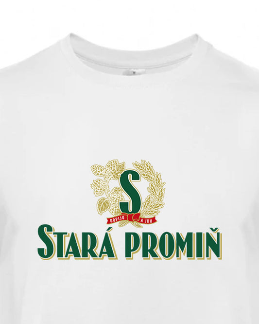 Pánské tričko s potiskem Stará promiň