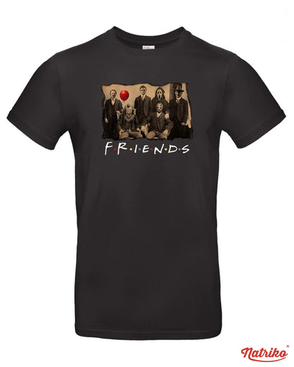 Pánské tričko s potiskem Movie Horror Friends
