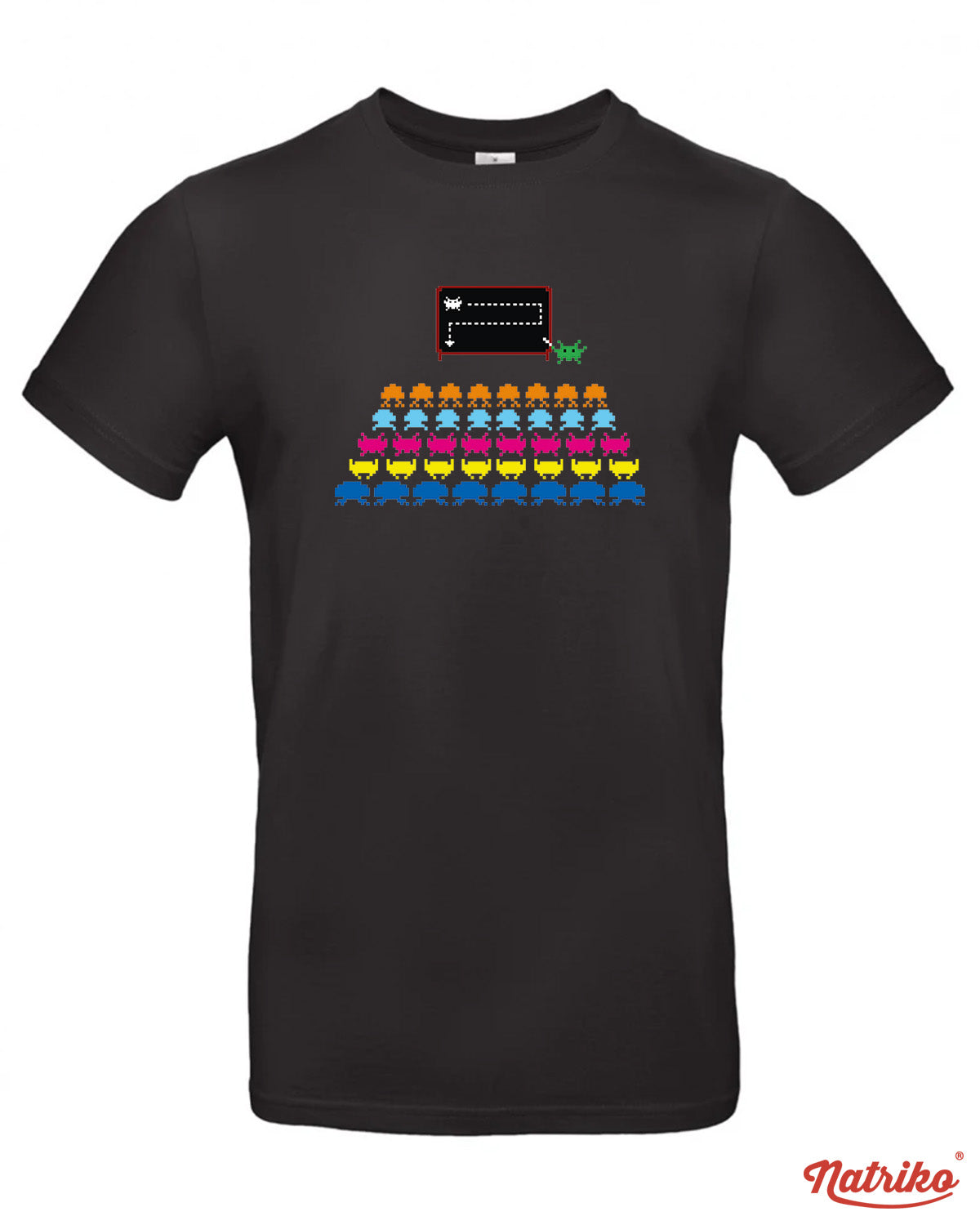 Pánské tričko s potiskem Space invaders