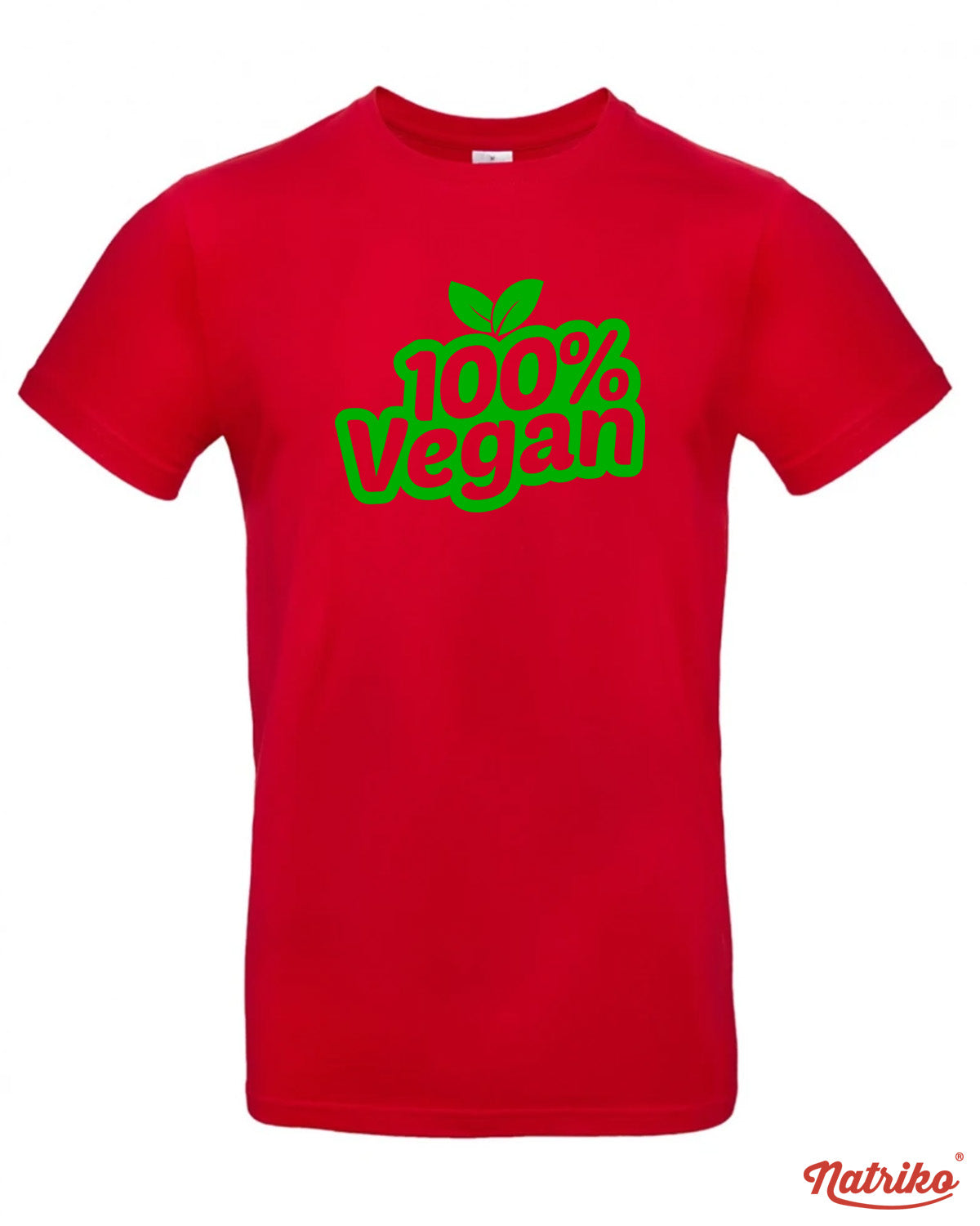 Pánské tričko s potiskem 100% vegan