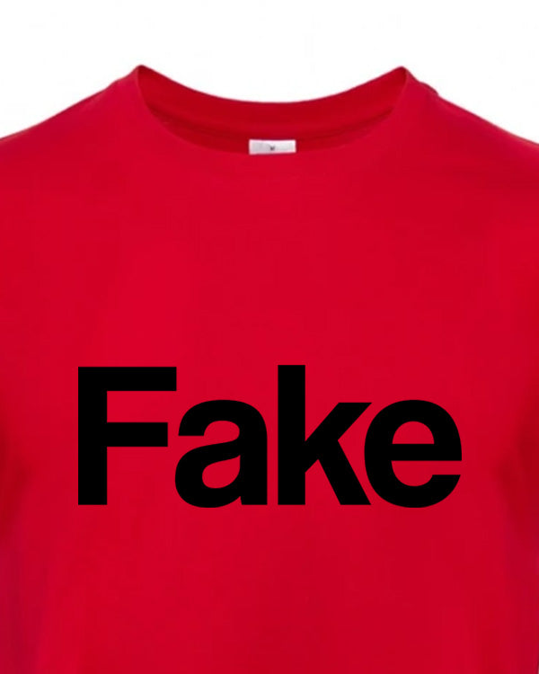 Pánské tričko s potiskem Fake
