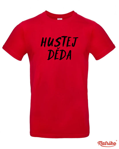 Pánské tričko s potiskem Hustej děda