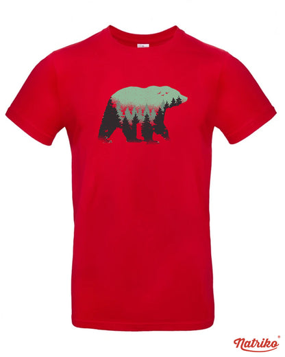 Pánské tričko s potiskem Wild bear