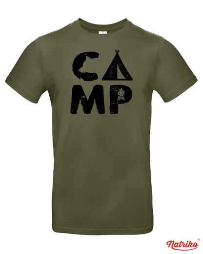 Pánské tričko s potiskem Camp