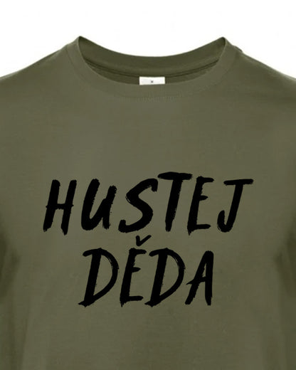 Pánské tričko s potiskem Hustej děda